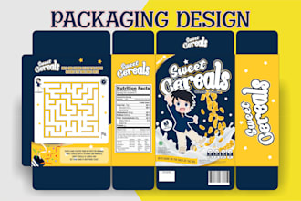 create of box packaging design, mailer box design