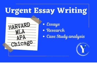 write urgent apa, mla and harvard papers within 10 hours