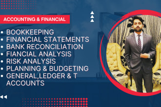 prepare financial statement, profit and loss, cash flows