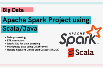 do your spark project using scala