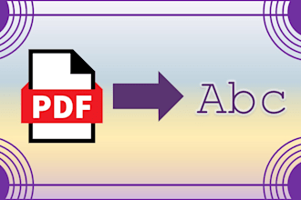 enable text selection for your PDF