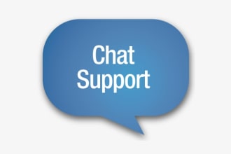 assist you with email and live chat services