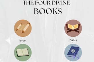 create attractive islamic posts, hadith or quran verses
