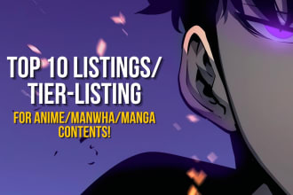 write an amazing anime, manhwa, manga script for your video