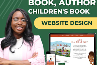 design an author or book website on wix