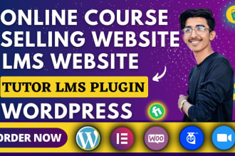 setup tutor lms pro and design a professional lms website