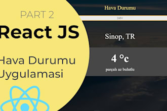 do web application using react