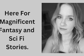 ghostwrite or rewrite a gripping fantasy story
