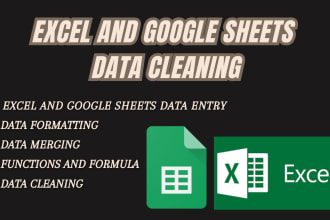 clean, organize, and merge CSV or excel data