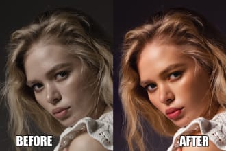 professionally retouch your fashion beauty photo