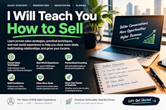 teach you how to sell