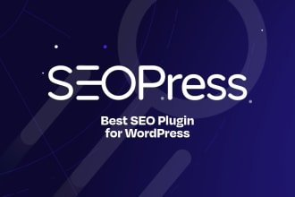 install and activate seopress pro on your wordpress website