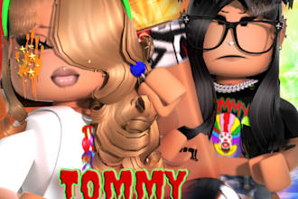 create a HD majorette roblox gfx pfp