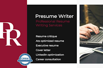write professional resume, cv, resume writer