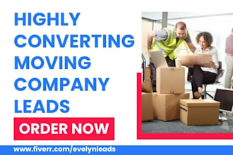 moving company mover auto transport relocation logistics dispatch handyman leads