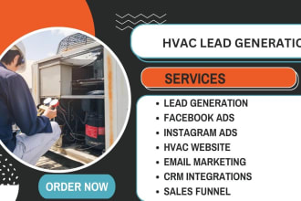 generate air duct leads hvac leads pressure washing leads via facebook ads