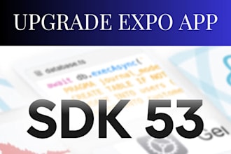 upgrade your expo react native app to expo sdk 53