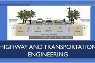 help in highway and transportation engineering tasks
