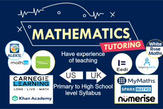 be your online mathematics tutor
