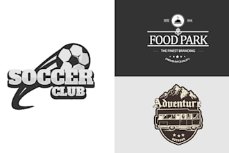 make vintage,badge,patch,round sticker,label and outdoor or business logo