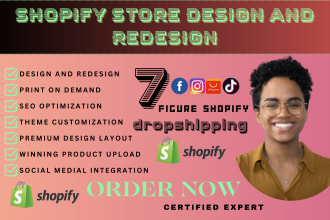 shopify website redesign, shopify store design, design shopify website redesign