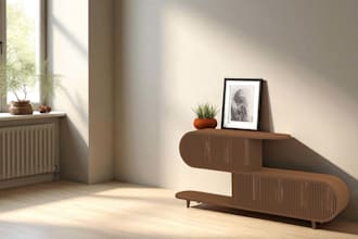 do 2d and 3d furniture design, rendering and interior design