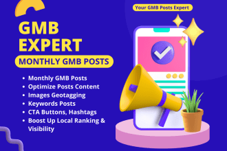 do high quality gmb posts for your local business