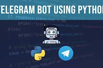 create a telegram bot with payment integration using python