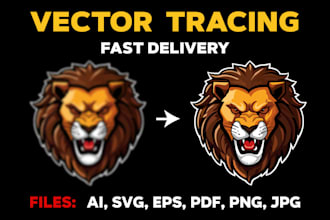 do adobe illustrator work redraw, edit, recreate, trace, svg