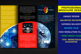 design professional brochure and flyers for your business