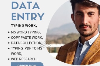 do data entry typing work job lead generation and copy paste work