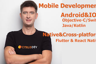 develop flutter ios android apps for ble devices