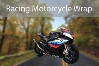 design a high quality motorcycle wrap design