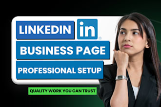 create and optimize linkedin business page