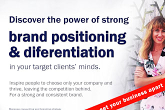 create strong brand positioning, differentiation in your target audience s minds