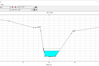 do hydraulic calculations in hec ras