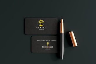 do premium luxury minimalist business card