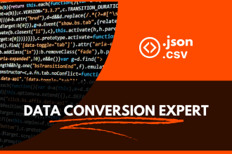 convert json to CSV or excel  data conversion expert