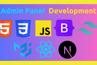 develop admin panel for your mobile application