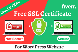 install free SSL certificate fix https on wordpress website