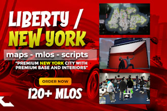 create newyork NYC v6 map with 120 mlos and high quality mlos