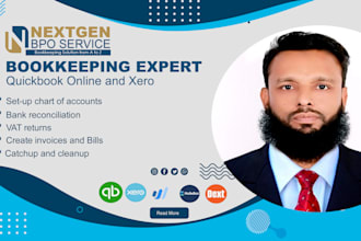 do bookkeeping for charity and non profit in xero and quickbooks online