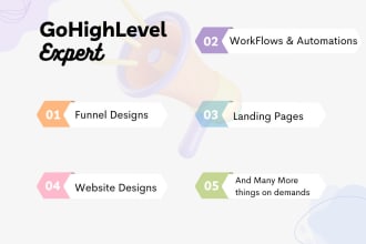 be your ghl expert, grow your business with sales funnels