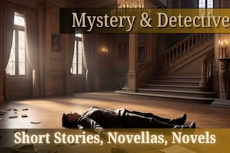 write your thrilling mystery novel, novella or short story