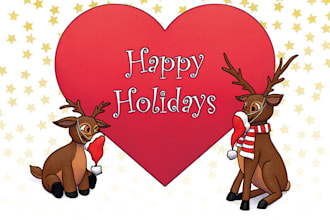 design an illustrated card or invitation