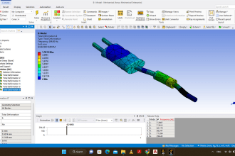 do modal analysis, solid works and simulation, cfd fluent