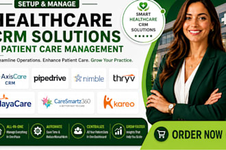 do healthcare crm axiscare pipedrive nimble thryv alayacare caresmartz360 kareo
