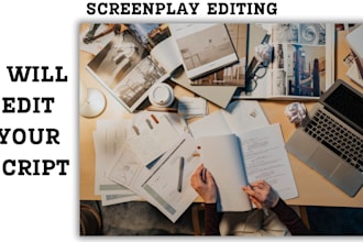 proofread, edit, format movie script, film script, screenplay writing