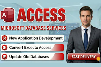 develop microsoft access database application, access project