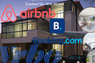 create your airbnb, booking, vrbo listings